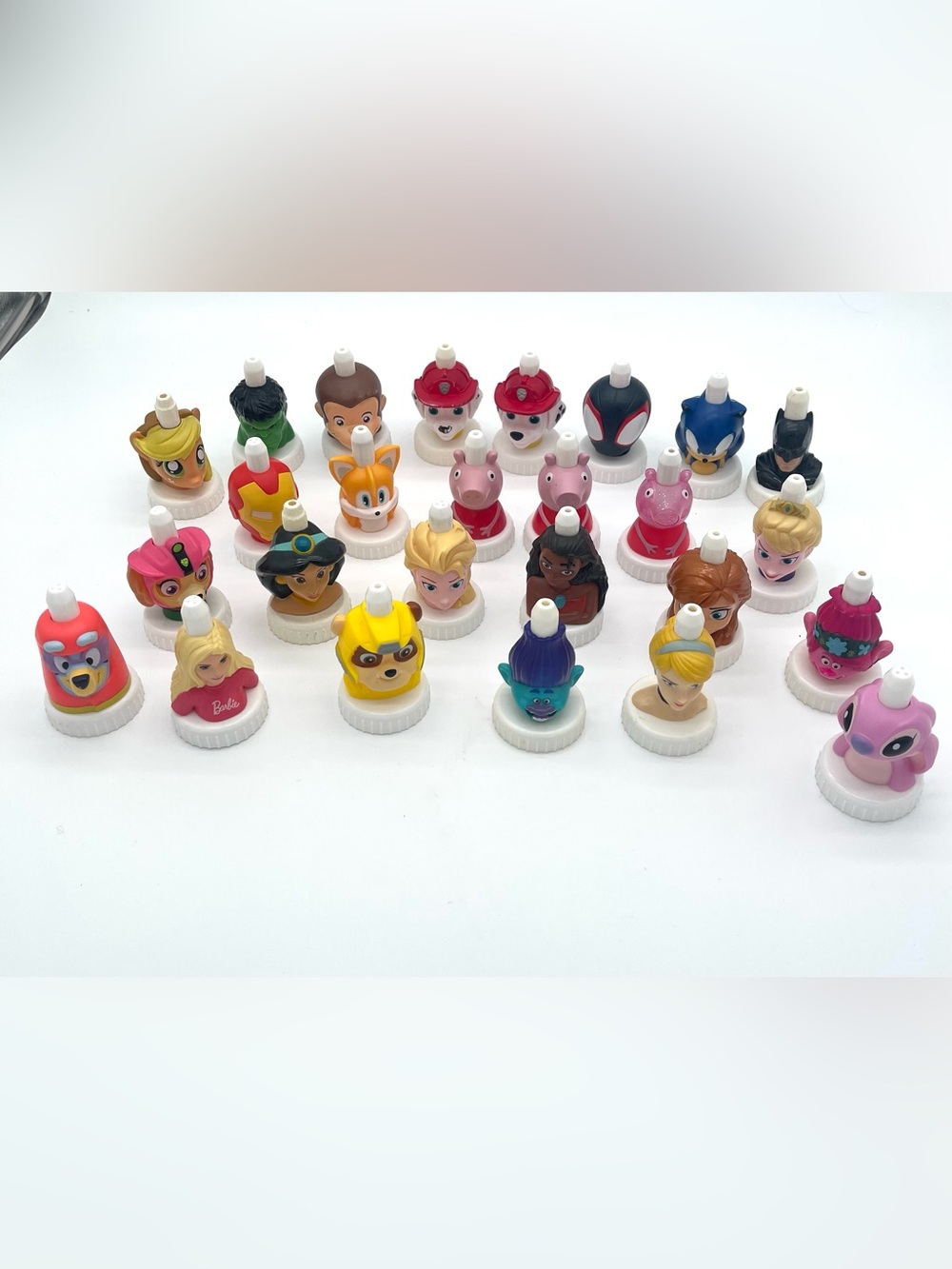 Good to Grow Juice Toppers Lot Of 26 Disney Paw Batman Curious George